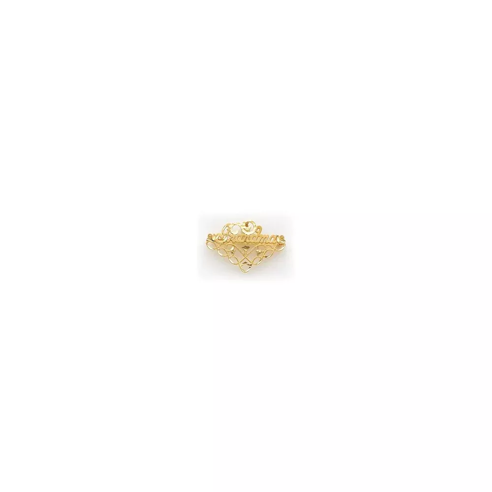 14k Yellow Gold Grandma Pin /Pendant