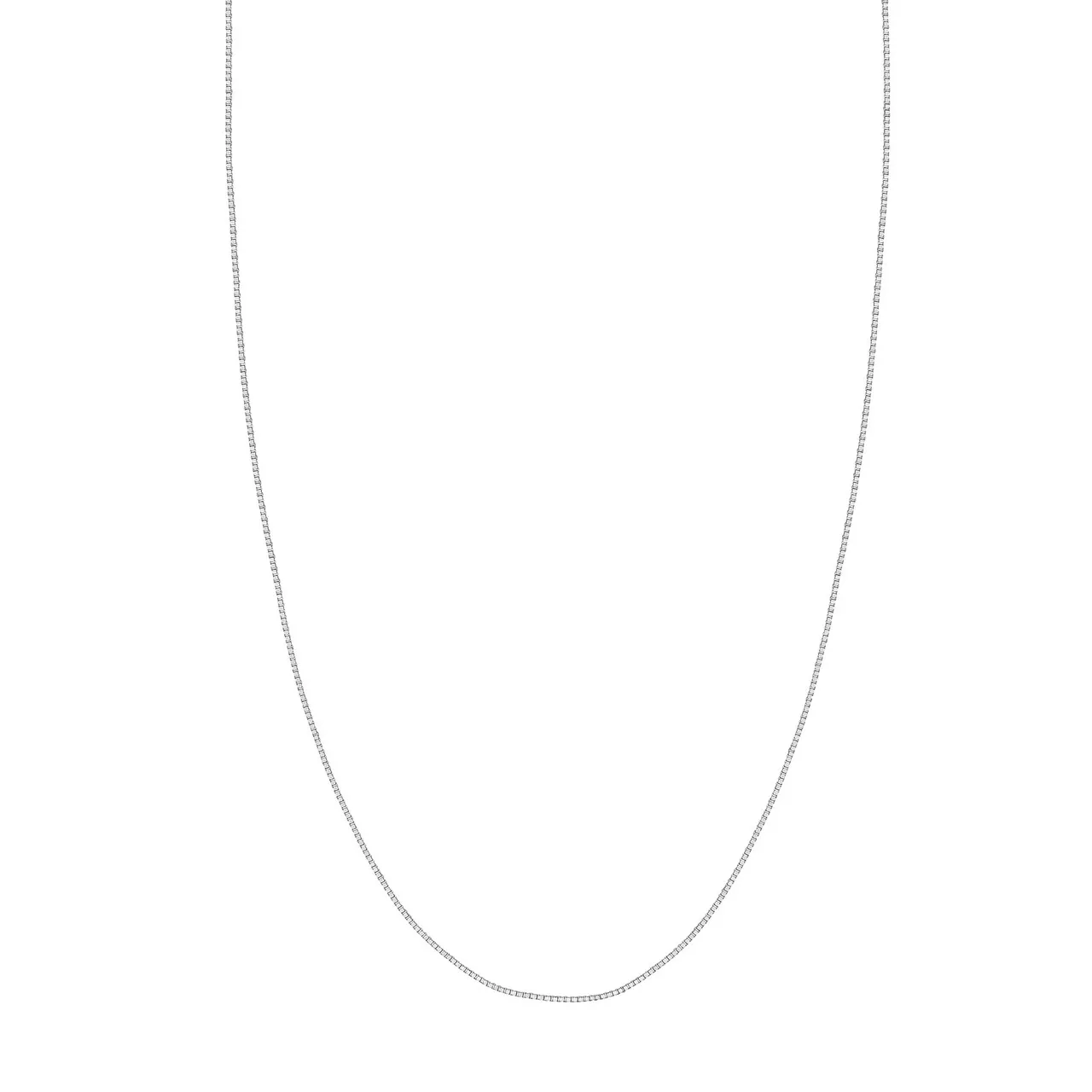 16-Inch 0.96mm Box Chain with Lobster Lock