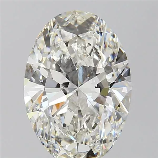 3.00ct Oval Lab Grown Diamond (Colour G, Clarity VVS2, IGI Certified)