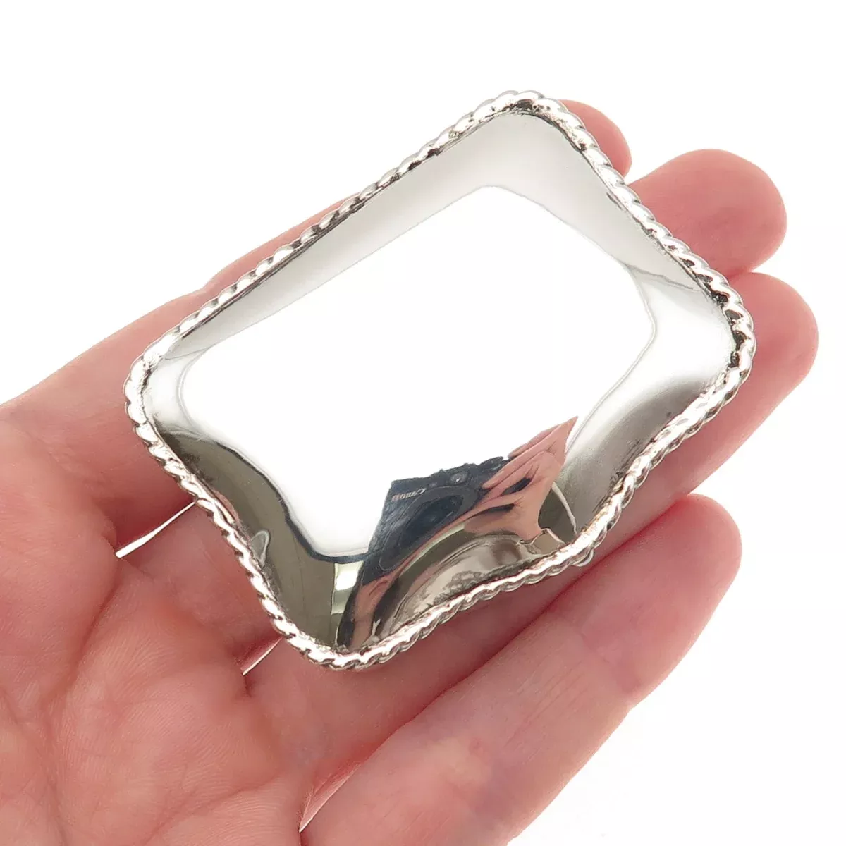 Liana Vourakis 925 Sterling Silver Vintage Pill/ Snuff Box