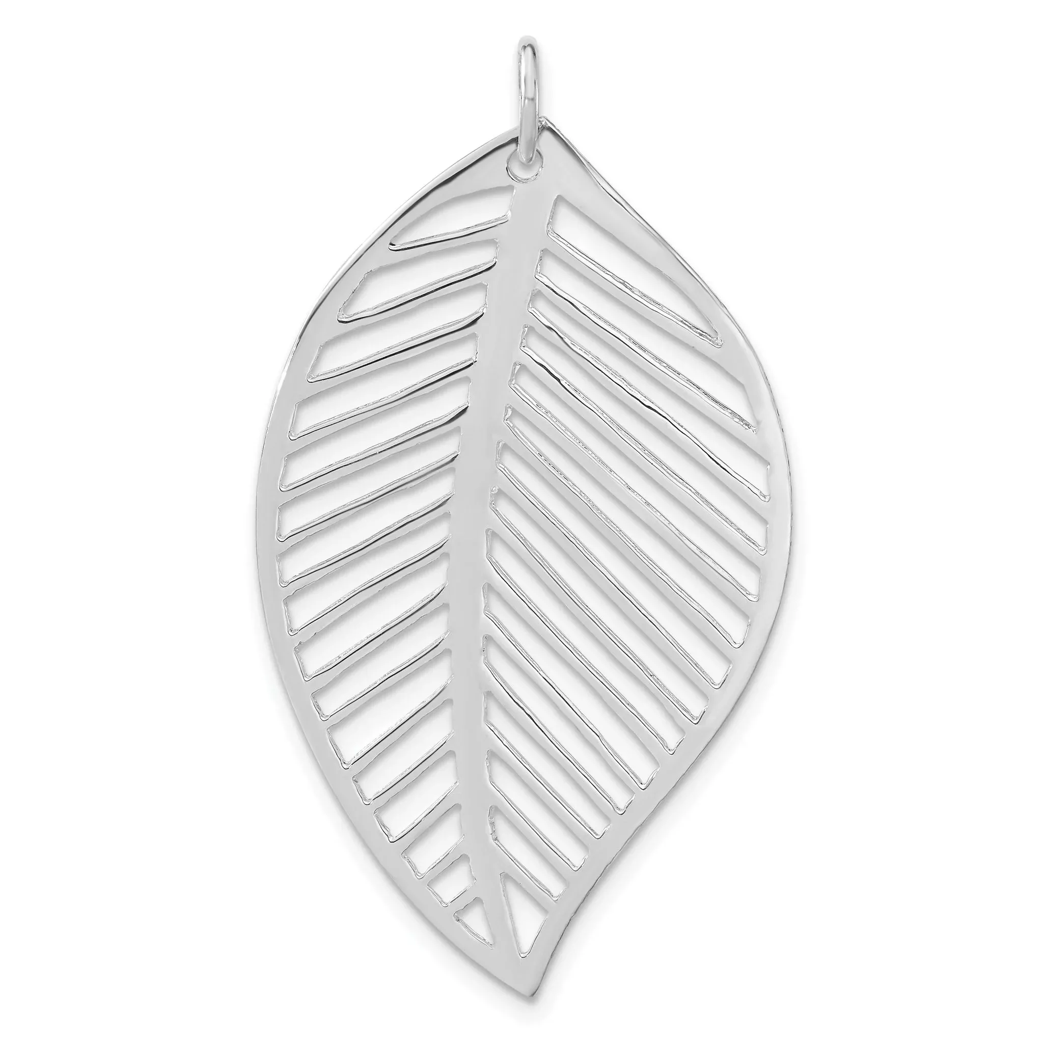 Sterling Silver Leaf Pendant
