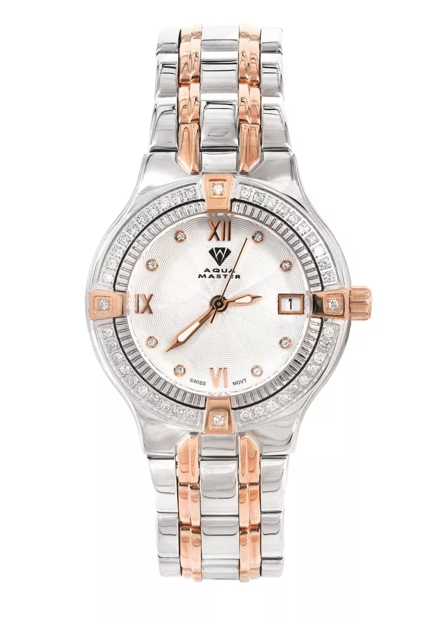 Womens Two Tone Diamond Watch | Appx 0.65 Carats