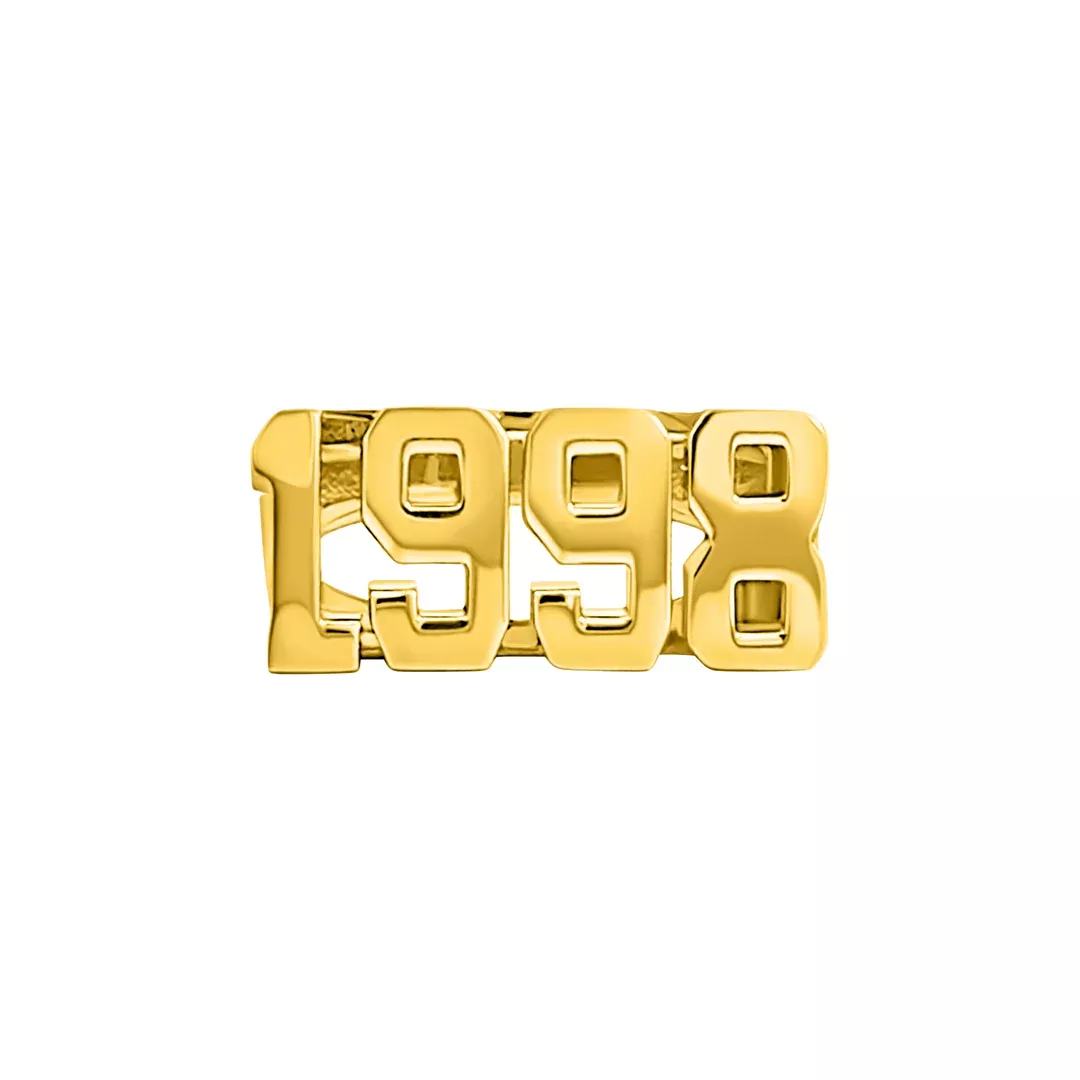 Yellow Gold Year Ring